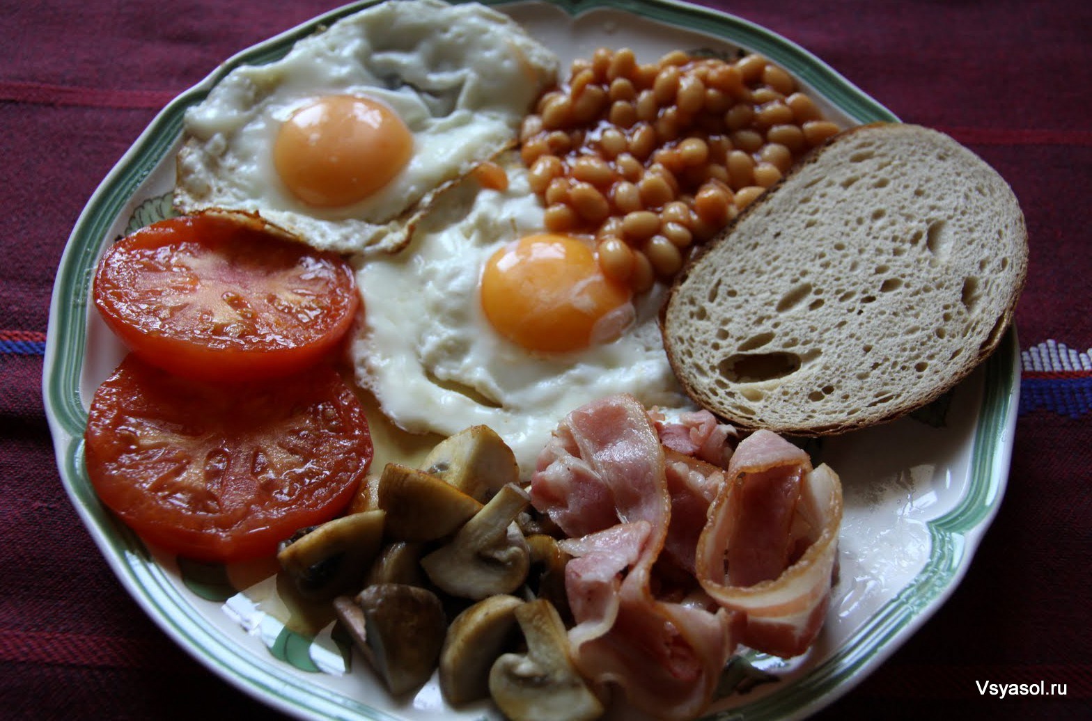 Завтрак Английский 2, порция общепит