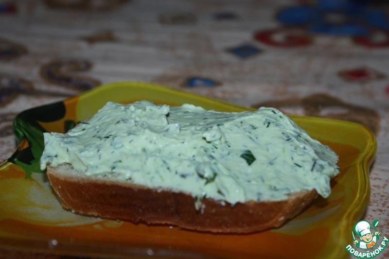 Сыр Рикотта с зеленью, порция общепит