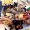Тарелка морепродуктов ассорти, порция общепит