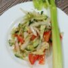 Овощной салат с сельдереем, порция для кулинарии