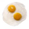Яичница из двух яиц, порция