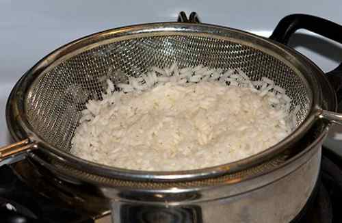 Рис, приготовленный на пару