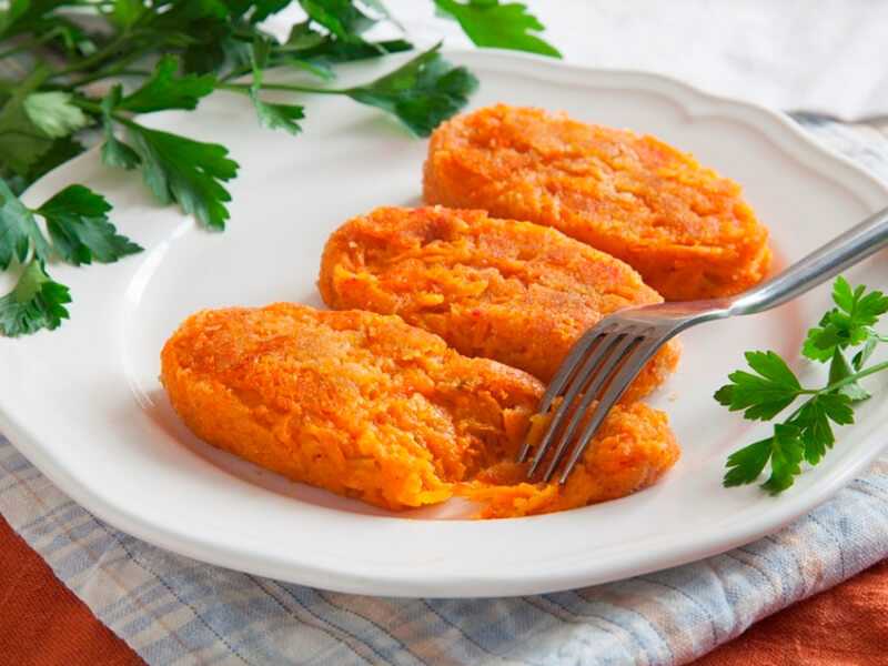 Рецептура блюда Котлеты морковные