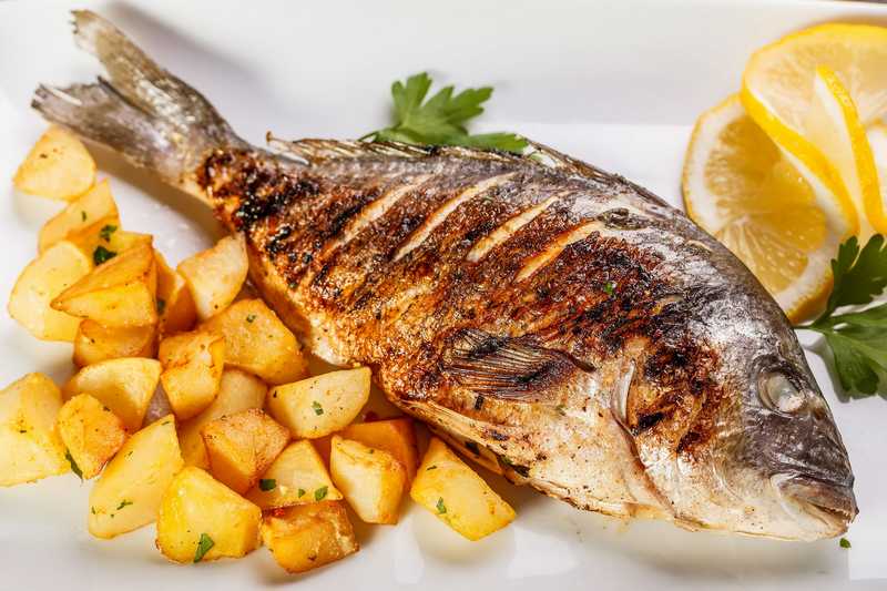 Рецептура блюда Рыба, жаренная целиком