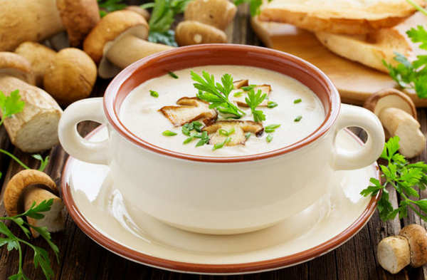 Крем-суп из белых грибов и шампиньонов(ТТК78550)