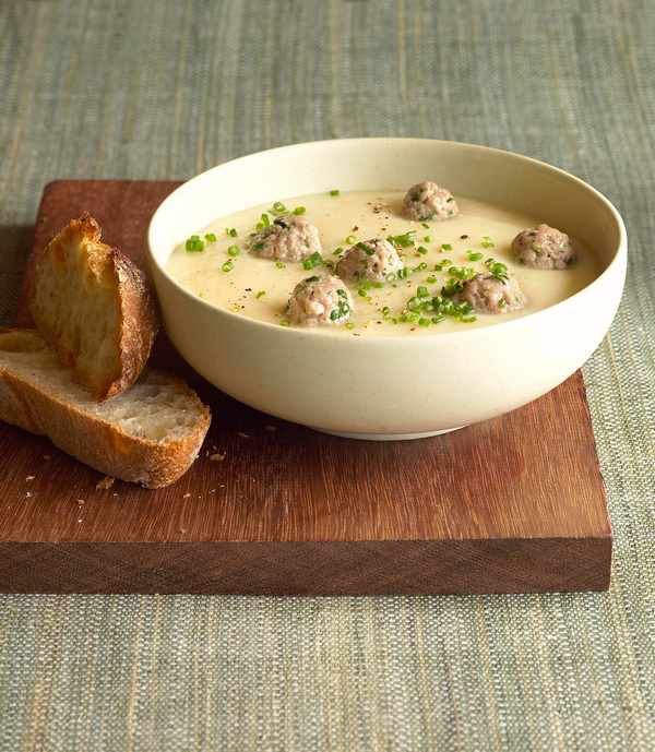 Суп картофельный с фрикадельками(ТТК78536)
